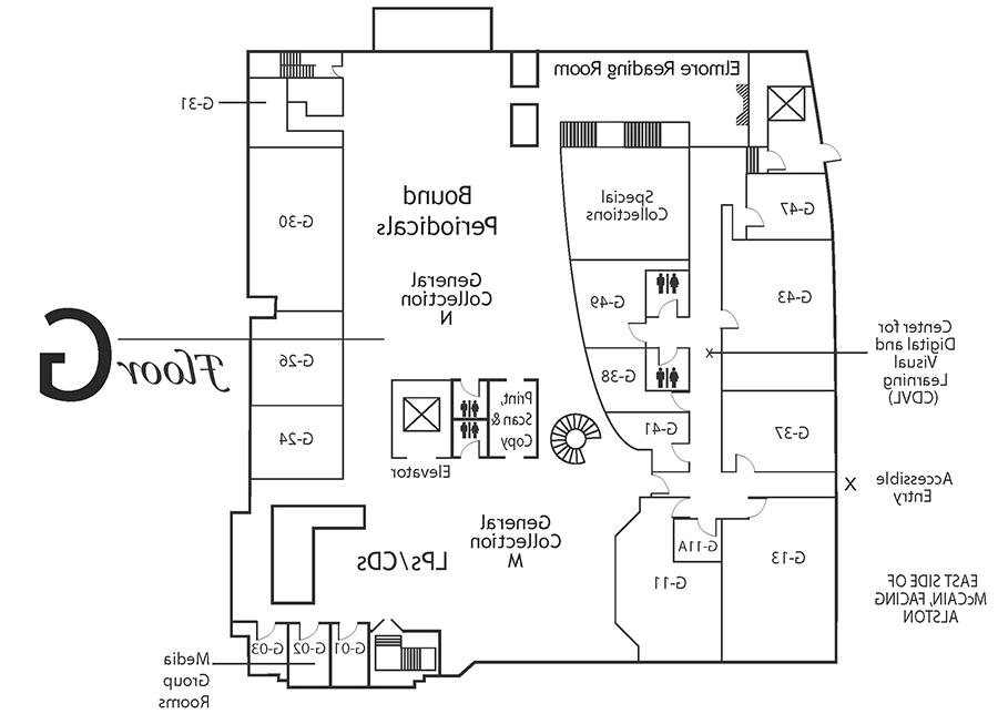 ground floor map